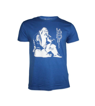 Camiseta Gorila BJJ color azul. Bushi Sport